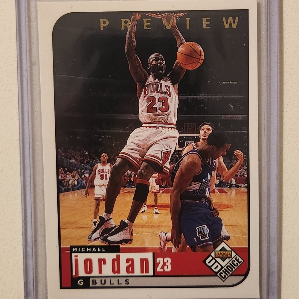 Michael Jordan Bulls Basketball Card